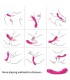 ARMONY DILDO VIBRATOR G SPOT SILICONE FUCHSIA