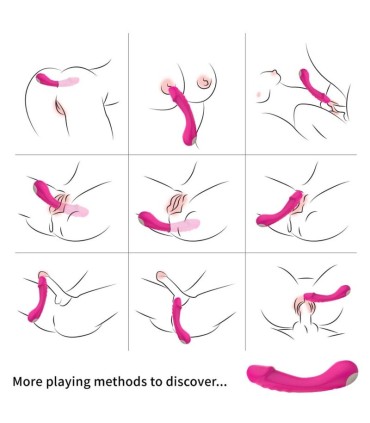 ARMONY DILDO VIBRATOR G SPOT SILICONE FUCHSIA