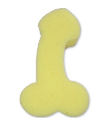 DIABLO PICANTE ESPONJA FORMA DE PENE AMARILLA