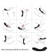ARMONY DILDO VIBRATOR G SPOT SILICONE BLACK