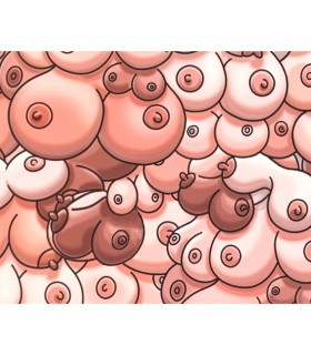 DIABLO PICANTE ALFOMBRILLA RATON COLOR TETAS