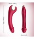 ARMONY PRINCE DILDO VIBRATOR ROTATOR RED