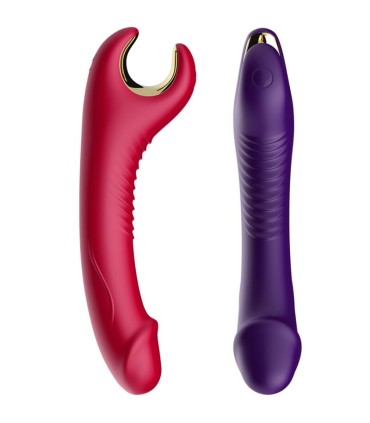 ARMONY PRINCE DILDO VIBRATOR ROTATOR RED