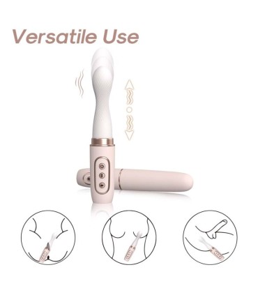 ARMONY VIBRATOR ROTATOR AUTOMATIC TELESCOPIC MACHINE YELLOW