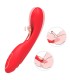 ARMONY VIBRATOR WITH OSCILLATING TONGUE RED