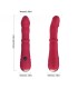 ARMONY THERMO ADJUSTABLE POINT A STIMULATOR VIBRATOR DILDO RED