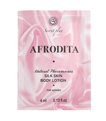SECRETPLAY MONODOSIS LOCION CORPORAL PIEL DE SEDA AFRODITA 4 ML