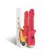 ARMONY POINT A STIMULATING VIBRATOR DILDO RED