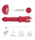 ARMONY POINT A STIMULATING VIBRATOR DILDO RED