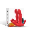 ARMONY - ANAL VIBRATOR PANTY C AND G-SPOT STIMULATOR REMOTE CONTROL RED