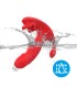 ARMONY ANAL VIBRATOR PANTY C AND G SPOT STIMULATOR REMOTE CONTROL RED