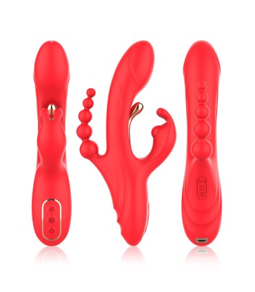 ARMONY G SPOT AND CLITORIS STIMULATOR VIBRATOR RED