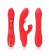 ARMONY G SPOT AND CLITORIS STIMULATOR VIBRATOR WITH OSCILLATING TONGUE RED