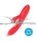 ARMONY G SPOT AND CLITORIS STIMULATOR VIBRATOR WITH OSCILLATING TONGUE RED