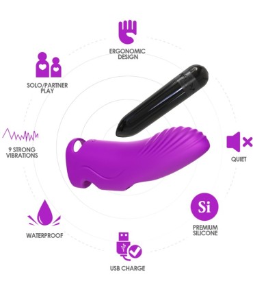 ARMONY AURORA VIBRATOR FINGER PURPLE