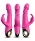 ARMONY ZING DILDO VIBRATOR RABBIT FUCHSIA