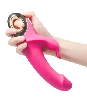 ARMONY METEROR DILDO VIBRATOR RABBIT ROTATOR FUCHSIA