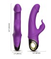 ARMONY - METEROR DILDO VIBRATOR RABBIT PURPLE