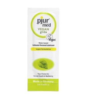PJUR MED VEGAN GLIDE LUBRICANTE BASE AGUA 2 ML