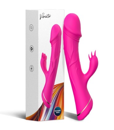 ARMONY DILDO VIBRATOR RABBIT SILICONE FUCHSIA