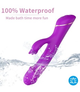 ARMONY DILDO VIBRATOR RABBIT SILICONE PURPLE