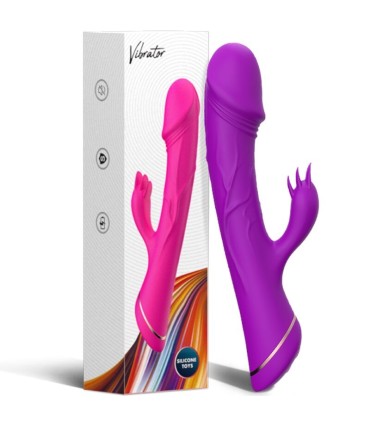 ARMONY DILDO VIBRATOR RABBIT SILICONE PURPLE