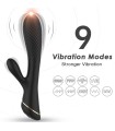 ARMONY - VIBRATOR RABBIT SILICONE BLACK