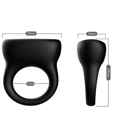 ARMONY RING VIBRATOR BLACK
