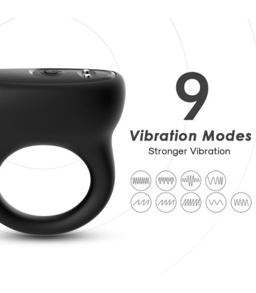 ARMONY RING VIBRATOR BLACK