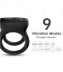 ARMONY DOUBLE RING VIBRATOR BLACK