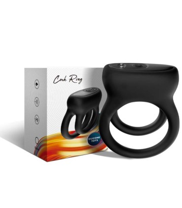 ARMONY DOUBLE RING VIBRATOR BLACK