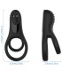 ARMONY DOUBLE RING VIBRATOR BLACK