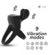 ARMONY RING VIBRATOR RABBIT BLACK