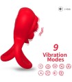 ARMONY - RING VIBRATOR HEART RED