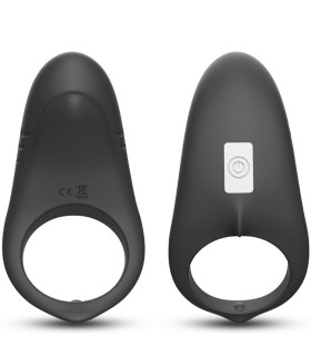 ARMONY SHARK VIBRATOR RING FOR COUPLES REMOTE CONTROL BLACK