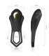 ARMONY ROADSTER VIBRATOR DOUBLE RING REMOTE CONTROL BLACK