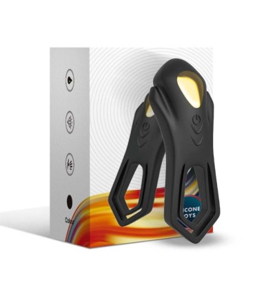 ARMONY ROADSTER VIBRATOR DOUBLE RING REMOTE CONTROL BLACK