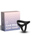 ARMONY - TRESOR DOUBLE SILICONE RING BLACK