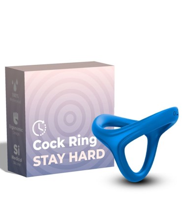 ARMONY TRESOR DOUBLE SILICONE RING BLUE