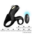 ARMONY - RANGER DOUBLE VIBRATOR RING FOR COUPLES BLACK