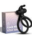 ARMONY - TRAVELER DOUBLE VIBRATOR RING FOR COUPLES RABBIT BLACK