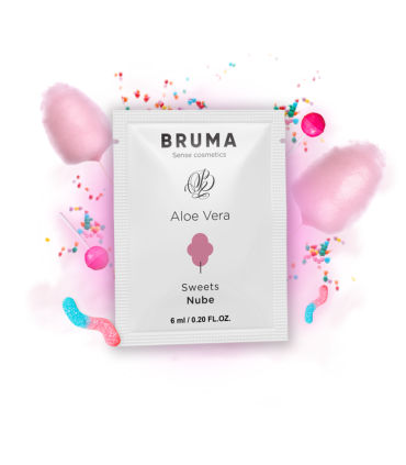BRUMA 6 ML GEL DESLIZANTE CON ALOE VERA SABOR A NUBE