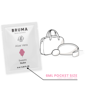 BRUMA 6 ML GEL DESLIZANTE CON ALOE VERA SABOR A NUBE