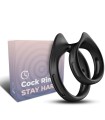 ARMONY - DUALRING DOUBLE ELASTIC RING BLACK