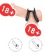 ARMONY DUALRING DOUBLE ELASTIC RING BLACK