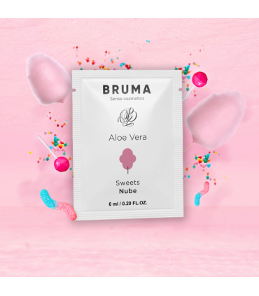 BRUMA 6 ML GEL DESLIZANTE CON ALOE VERA SABOR A NUBE