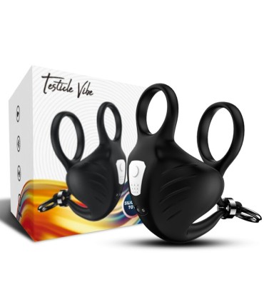 ARMONY MANTA SCROTUM VIBRATOR RING REMOTE CONTROL BLACK