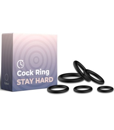 ARMONY RINGS SILICONE BLACK