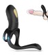 ARMONY JOY JUMPER RING VIBRATOR FOR COUPLES ANAL PLUG BLACK