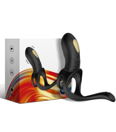 ARMONY JOY JUMPER RING VIBRATOR FOR COUPLES ANAL PLUG REMOTE CONTROL BLACK